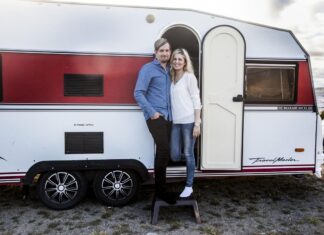 Renoverte campingvogn fra 1988 – for en forvandling